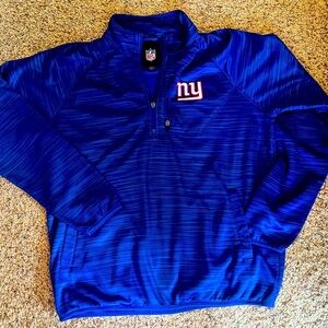 Men’s XL Nike NY Giants pullover half zip sweatshirt